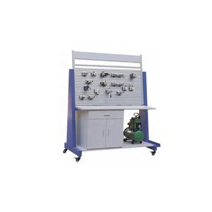 Banc d'essai pneumatique de base pour la formation, équipement de laboratoire éducatif, matériel scolaire, formation professionnelle en technologie - Product Image 1