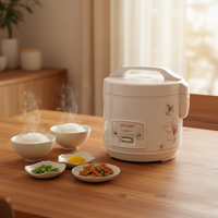 Cuisinière à riz au meilleur prix avec cuve intérieure antiadhésive de haute qualité, fonctions d'économie d'énergie et de maintien au chaud