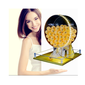 Machine <span class=keywords><strong>de</strong></span> loterie en libre-service Kenya Gravity Pick Lucky Lotto, tirage en ligne, 100 balles <span class=keywords><strong>de</strong></span> ping-pong numérotées, jeu <span class=keywords><strong>de</strong></span> roue à ventouses Shark Wheel - Product Image 1