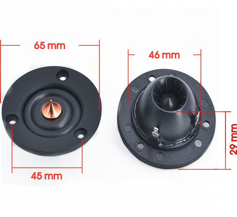AIYIMA 2個 2インチ 4/6オーム 30W シルクトレブルツイーター スピーカー