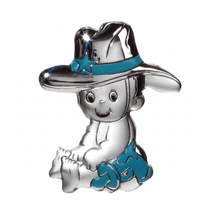 Decorazione BLAZON per Bambino Stile Cowboy 30x38mm Prodotto per Neonati e Bambini - Product Image 2
