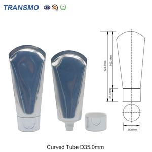 Customized 90g <b>Foundation</b> BB CC <b>Cream</b> Sunscreen Squeeze Tube Container Hand <b>Cream</b> Plastic Cosmetic Squeeze Packaging - Product Image 2