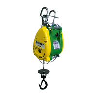 Nouveau mini-treuil électrique, capacité 160 kg, 110V-240V, câble métallique, télécommande, protection IP65, longueur 30 m, 1,3 kW, hôtels