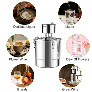 Petit équipement de distillation et de brassage en acier inoxydable pour alcool, vin blanc, vin rouge, vin de riz, matériel de vinification - Product Image 6
