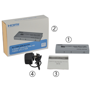 Fjgear ตัวแยกสัญญาณวิดีโอ<span class=keywords><strong>8K</strong></span> 2พอร์ต <span class=keywords><strong>HDMI</strong></span> Ultra HD 7680*4320 @ 60Hz <span class=keywords><strong>8K</strong></span> <span class=keywords><strong>HDMI</strong></span> เอาต์พุต2อินพุต1 <span class=keywords><strong>HDMI</strong></span> ตัวแยกเวอร์ชัน<span class=keywords><strong>2.1</strong></span> - Product Image 6