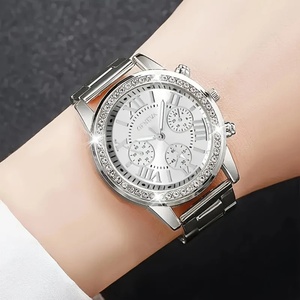 Montres pour femmes, montres à bracelet en acier élégantes et polyvalentes, montres automatiques pour femmes serties de diamants, vente en gros pour femmes - Product Image 5