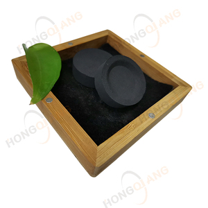 HongQiang Incense Charcoal Barhook Shisha Hookah <strong>Briquettes</strong> 18mm-60mm Black Round <strong>Smokeless</strong> High Heating Charcoal - Product Image 3