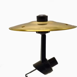 Car Crash Cymbal Car <span class=keywords><strong>Drum</strong></span> Cymbal Air Vent Easy Clip-on Mini Cymbal para amantes de la música Adecuado para todo tipo de vehículos - Product Image 1