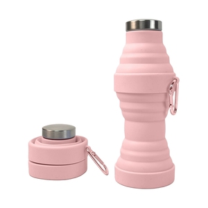 Gobelet d'eau en silicone pour l'extérieur, bouteille d'eau pliable portable pour le sport - Product Image 2