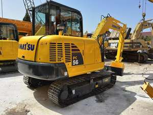 Komatsu เครื่องขุดไฮดรอลิก PC56ขนาดเล็ก6ตันมือสองเกือบใหม่ - Product Image 5