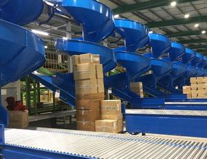 Truelisort Neuer Edelstahl Verstellbarer Spiralförmiger Schwerkraft-Förderer Kosteneffektiv Langlebig Multifunktional für Logistik und Lager - Product Image 3