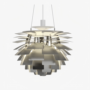 Lampadario a sospensione moderno minimalista in stile danese PH Artichoke, con foglie in alluminio <span class=keywords><strong>e</strong></span> design a cono di pino, per studio <span class=keywords><strong>e</strong></span> bar - Product Image 3