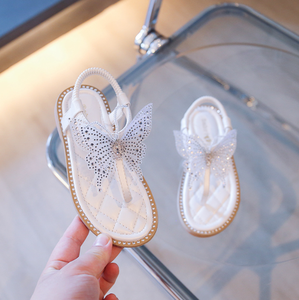 Chaussures pour enfants en gros, chaussures de princesse à bout orné de strass - Product Image 6