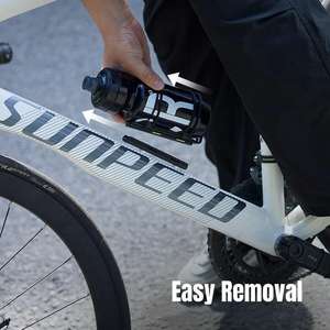 Portabidones BRIVIGA Elegante para Bicicleta de Carretera, Gravel y <span class=keywords><strong>MTB</strong></span>, Magnético, de Liberación Rápida, Fácil de Instalar - Product Image 3