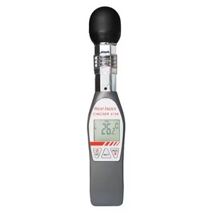 HEDAO AZ8778 Higrómetro de bombilla negra Monitor de estrés por calor Wbgt de mano Temperatura de globo de bulbo húmedo digital - Product Image 2