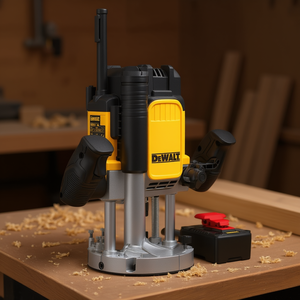 Fraiseuse électrique Dewalt 12 mm 2300 W avec interrupteur de sécurité pour le travail du bois - Product Image 3