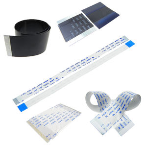 Cavo Flessibile FFC OEM da <span class=keywords><strong>2</strong></span>-60 Pin, Passo 0.5mm 1.0mm, per Elettronica - Product Image 1