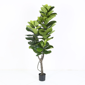 Cheap Natural Looking Indoor Outdoor Decoration Plastic Fake Large Live Bonsai Tree Artificial Plant Tree for Sale