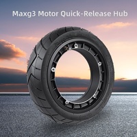 Ensemble de moyeu de moteur à dégagement rapide pour trottinette électrique Max G3 (avec pneu tubeless)