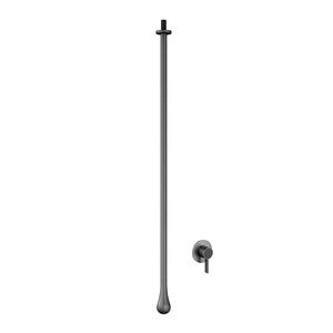 Mitigeur de lavabo de <span class=keywords><strong>plafond</strong></span> en laiton à trou unique pour salle de bain, robinets de lavabo sur comptoir certifiés CE, couleur or - Product Image 4