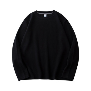 Produttore manica lunga Waffle in maglia personalizzata <span class=keywords><strong>Streetwear</strong></span> <span class=keywords><strong>vestiti</strong></span> manica lunga t-shirt termiche per gli uomini Waffle manica lunga - Product Image 2