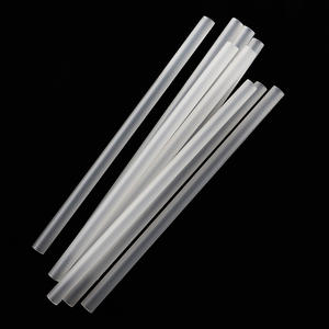 Grandes pailles transparentes en plastique pour smoothies, milkshakes, thé <span class=keywords><strong>à</strong></span> bulles et boissons épaisses - Product Image 4