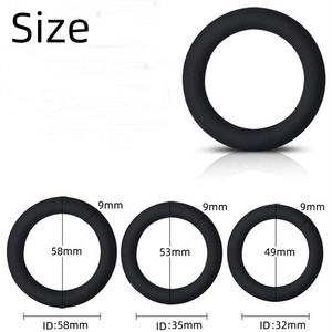 Kleurrijke Mannen Penis <span class=keywords><strong>Ring</strong></span> Seksspeeltjes 3 Maten <span class=keywords><strong>Cock</strong></span> Lock <span class=keywords><strong>Ring</strong></span> Voor Vertraging Doel - Product Image 2