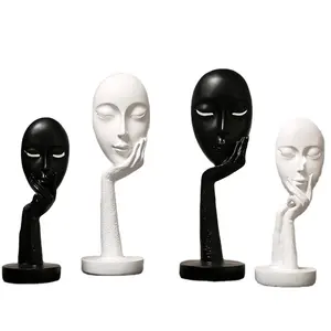 European-style resin gifts face sculpture ornaments Living room bedroom decoration