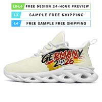 Chaussures de football en gros, impression à la demande, respirantes, OEM ODM, logo personnalisé FN003-26025035-10