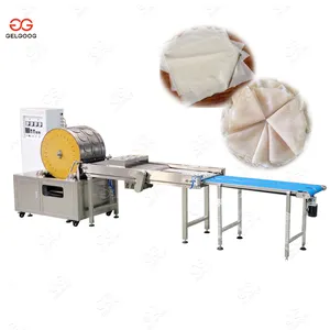 Easy to Operate Egg Roll Skin Forming Line Maker Spring Roll Wrapper Machine Hundred Machine