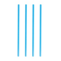 Nouvelle Arrivée Pailles en PP en Forme de Cœur avec Logo Personnalisé, Sans Odeur, Plastique de Qualité Alimentaire, Recyclables, Pailles d'Amour Personnalisées