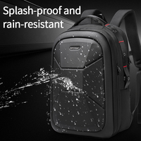 Sac à dos professionnel léger et extensible AOPINYOU pour homme, avec compartiment pour ordinateur portable 15 pouces et port de chargement USB
