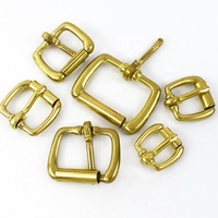 Meetee KY2155 13-38mm en laiton massif boucle de ceinture à la main boucle de ceinture tête vêtement bagages matériel accessoires