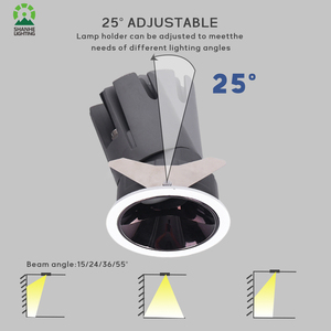 Luces Inteligentes para el Hogar, Downlight Empotrable Profundo IP65, Foco <span class=keywords><strong>LED</strong></span> Ajustable de 3000k, Iluminación Decorativa, Luces <span class=keywords><strong>LED</strong></span> para el Hogar - Product Image 4