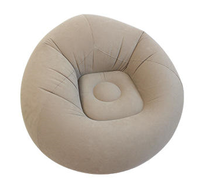 Fauteuil gonflable portable moderne en PVC, canapé pliant, chaise longue gonflable, imperméable, compact, pour les soirées cinéma en plein air, le camping