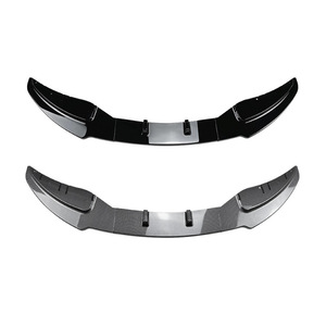 สปอยเลอร์กันชนหน้า BMW ซีรีส์ 1 รุ่น E81 E82 E87 E88 สีดำเปียโน ABS สำหรับติดตั้งเพิ่มเติม - Product Image 5