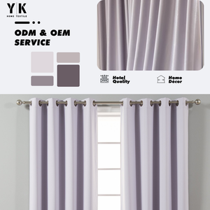 Su misura a buon mercato <span class=keywords><strong>lilla</strong></span> home decor hanging elegante tende per il salone - Product Image 1