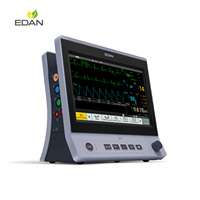 Moniteur patient Edan X10 à écran tactile multiparamètres pour cliniques vétérinaires ECG NIBP SpO2 TEMP IBP CO2