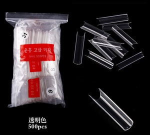 5CM XXL False <strong>Nail</strong> Tips C Curved 500pcs <strong>Extra</strong> <strong>Long</strong> Square Straight <strong>Nails</strong> Artificial Acrylic Fake <strong>Nails</strong> Manicure - Product Image 2