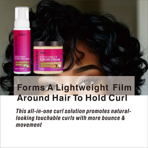 Oem nhà máy tự nhiên Frizz kiểm soát <span class=keywords><strong>Curl</strong></span> xác định kem cho lượn sóng xoăn tóc <span class=keywords><strong>Curl</strong></span> Kem <span class=keywords><strong>Curl</strong></span> Mousse - Product Image 6