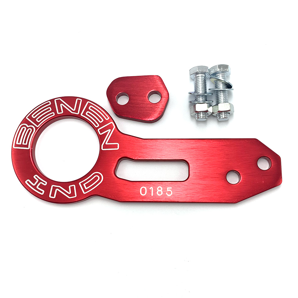 Real Tow Hook Aluminum Alloy Car Auto Rear Bumper Trailer Hook Towing Tools for JDM