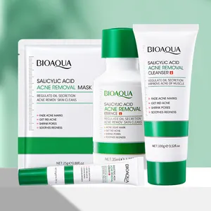 سيروم BIOAQUA Salicylic لإزالة حب الشباب منظف للوجه مرطب تبييض لإصلاح البشرة سيروم العناية بالبشرة