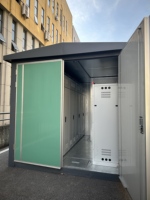 Poste de distribution compact modulaire préfabriqué mobile extérieur