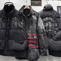 8601/FANMAJIALIE Doudoune Femme Imprimée Tendance de Haute Qualité avec Poches Cargo Rembourrée en Coton pour Sorties Urbaines – Collection 2026