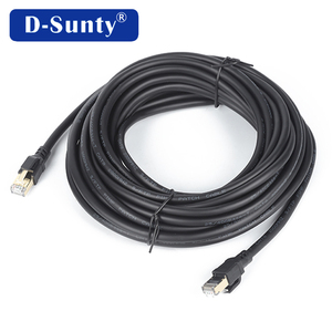 Cable LAN RJ45 Cat8 SFTP para interiores de Shenzhen D-Sunty con revestimiento de PVC y cable de cobre puro para WiFi, de 0.5 a 30 m - Product Image 5