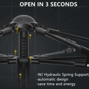 Tienda de Campaña <span class=keywords><strong>Plegable</strong></span> Ultraligera para Exteriores Personalizada y Grande Tipo Pop-up para Glamping de Lujo Impermeable con Cama - Product Image 4