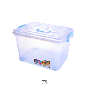 Guaranteed Quality Transparent Large wheeled Plastic Clothes Storage Containers Tote Bin Box with Lid