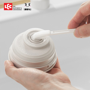 Brosse pour couvercle de tasse avec éponge nano, outil de nettoyage doux pour les rebords et les fentes des tasses - Product Image 4