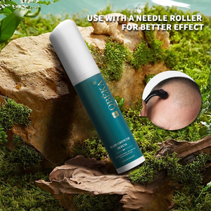 Sérum de repousse des cheveux QBEKA, favorise des cheveux visiblement plus épais et plus forts, végétalien, léger et à absorption rapide - Product Image 4