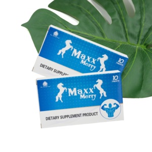 Comprimés Blue Energy, formule à base de plantes pour la vitalité, l'énergie et la résistance masculine, boîte de 10 comprimés, emballage OEM, étiquette privée - Product Image 5